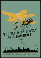 The fly is as deadly as a bomber!!