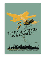 The fly is as deadly as a bomber!!