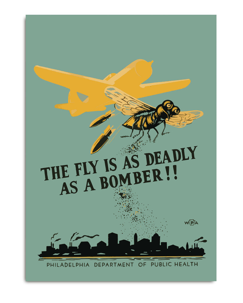 The fly is as deadly as a bomber!!