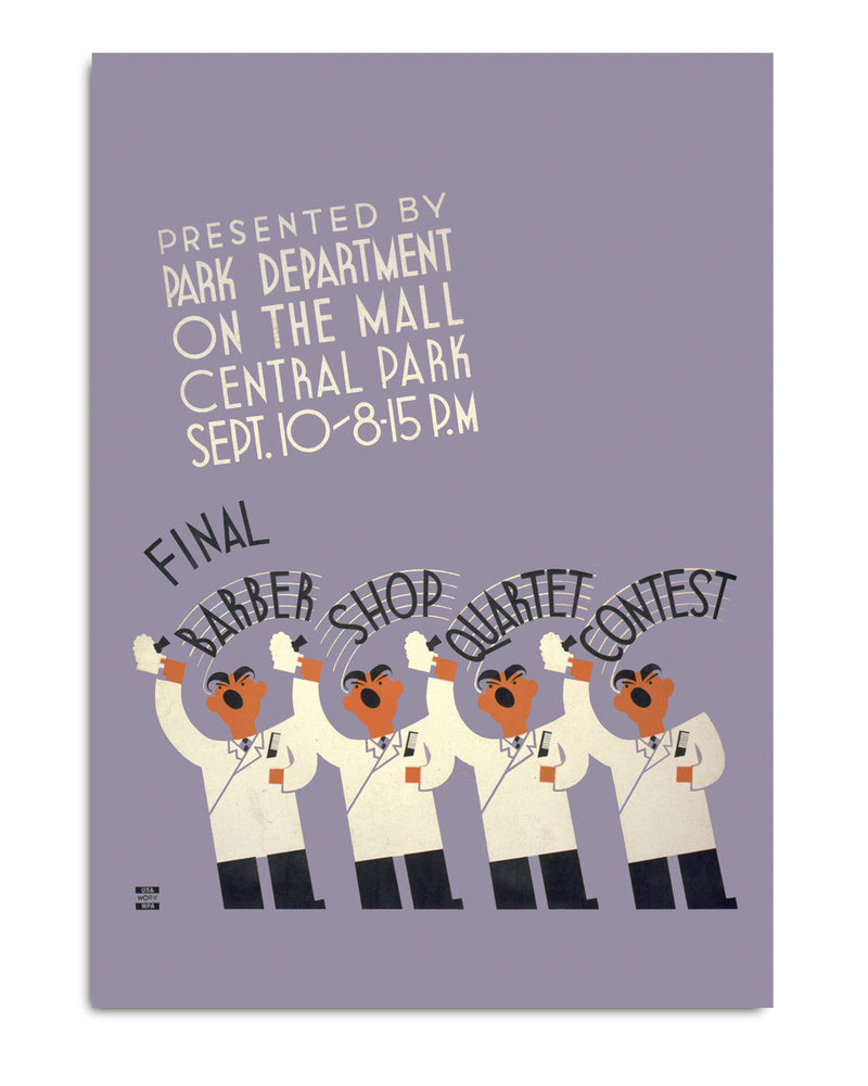 Final Barber Shop Quartet Contest