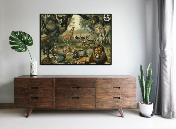 African Fauna Horizontal