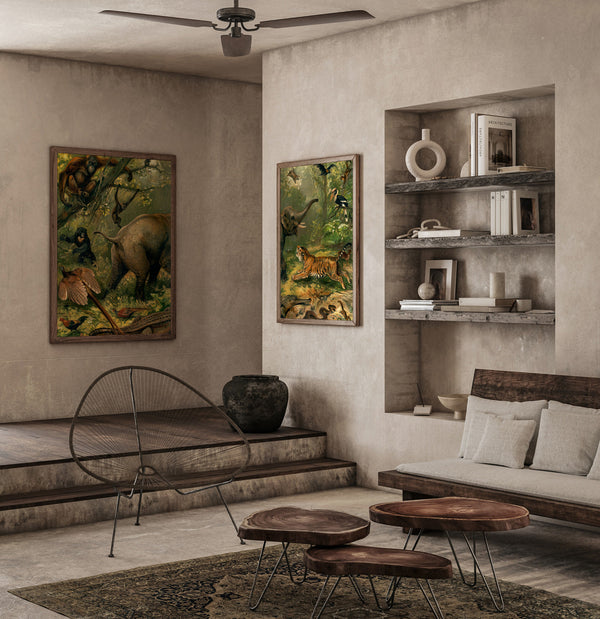 Oriental Fauna Right Side