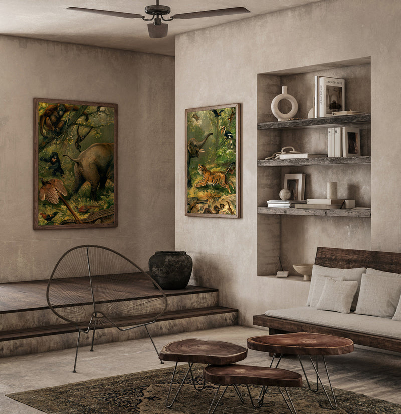 Oriental Fauna Right Side