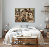 Dogs Hunting Horizontal