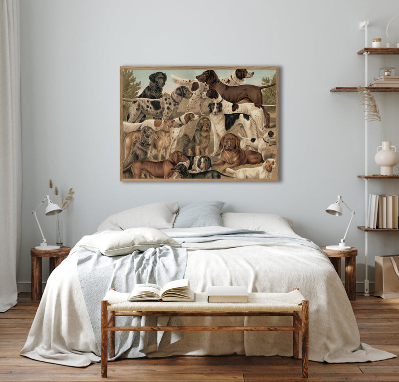 Dogs Hunting Horizontal