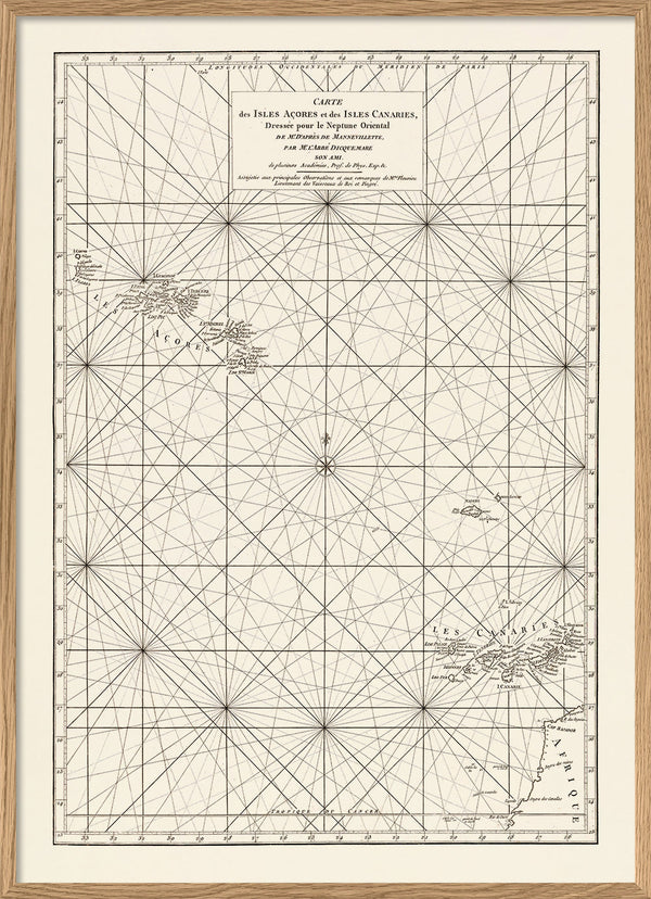 Carte des Isles Acores