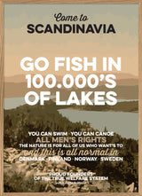 Go fish in 100.000's of lakes