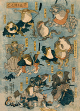 Japanese Performing Frogs