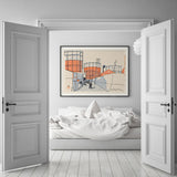 Storage tanks in Senju neighbourhood