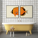 Orange Fish Tail