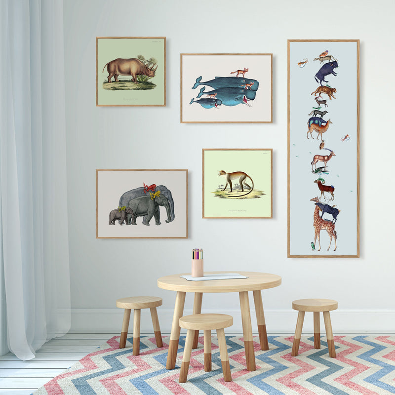 Short Stories - Animal Tower Blue