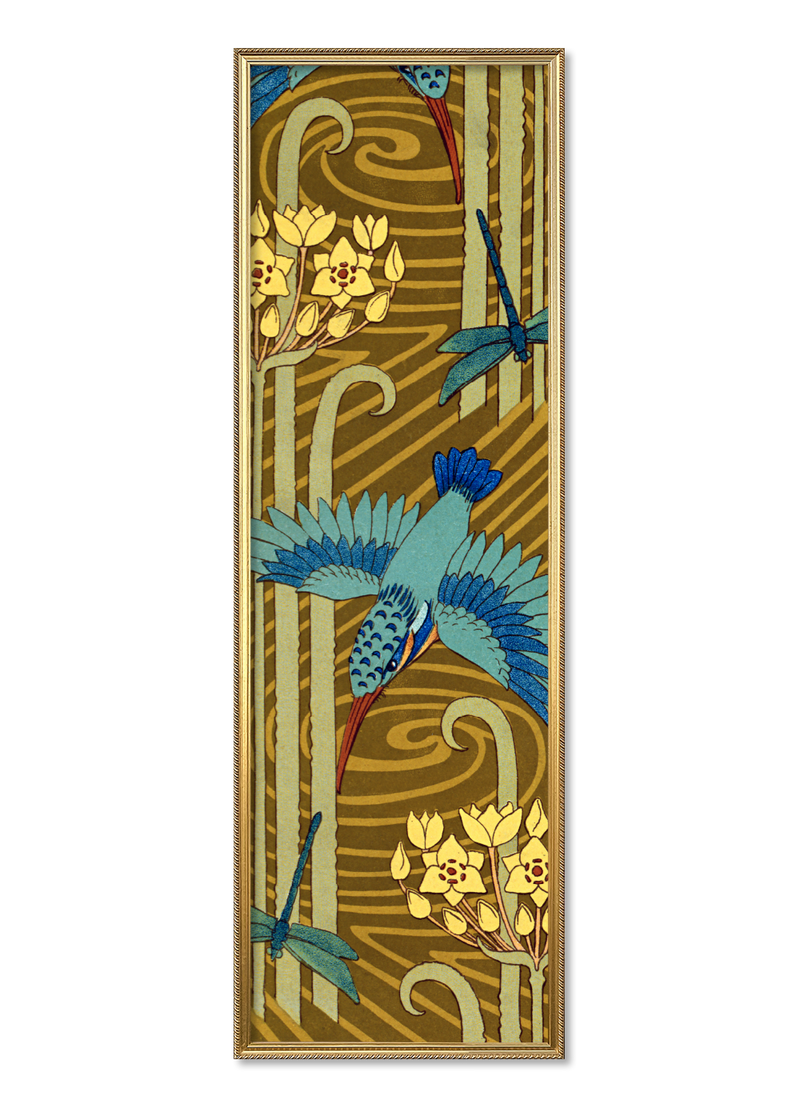 Kingfisher and Dragonfly