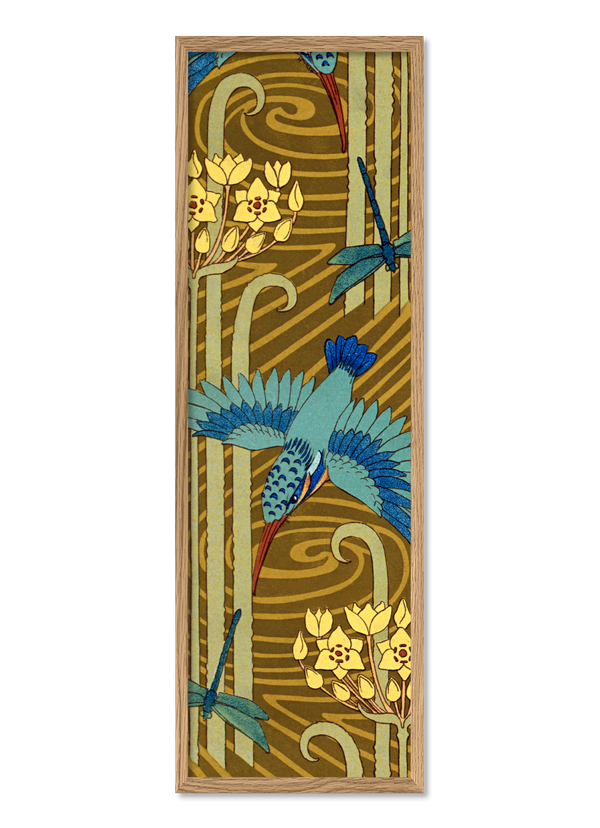 Kingfisher and Dragonfly