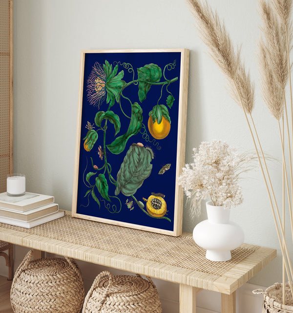 Passion Fruit Flowers