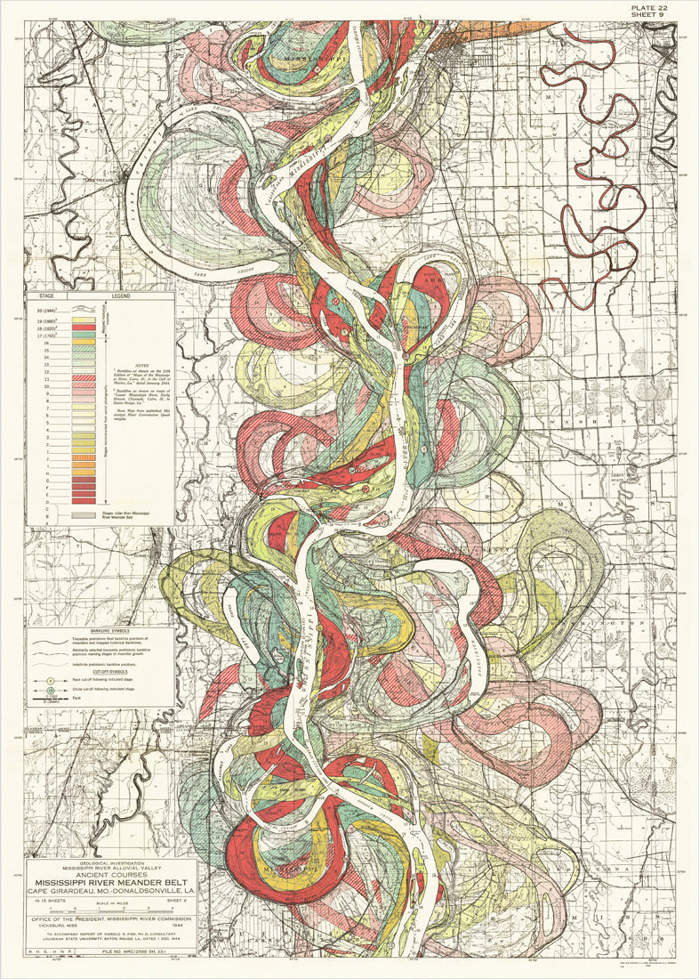 Mississippi Meanders I