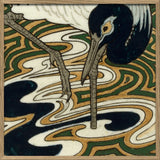 Tile with Heron III.