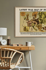 War map of Europe
