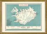 Map of Iceland