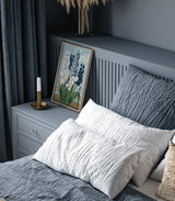 White and Blue Hyacints