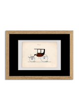 Brown 4 seat Rockaway