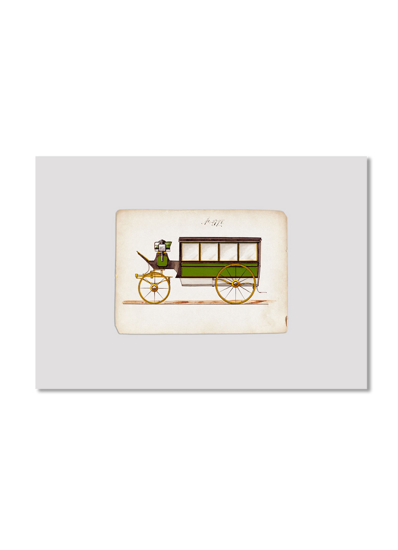 Yellow and Green Omnibus