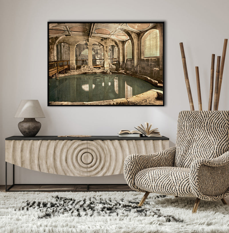 Roman bath in Bath, England