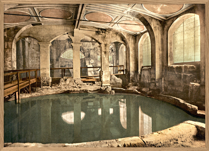 Roman bath in Bath, England