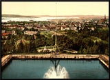 Panoramic view over Oslo, Norway