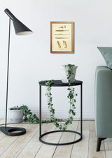 Sculptured Pipefish (Doryichthys Sculptus), Reticulate Pipefish (Syngnathus Conspicillatus), Messmate Pipefish (Syngnathus Hæmatopterus) and two Spiny Seahorses (Hippocampus Histrix). Mini Print