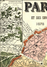 Map of Paris Les Ternes Close Up. Mini Print