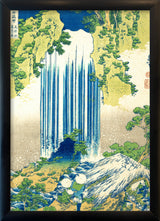 UKIYO-E Waterfall. Mini Print