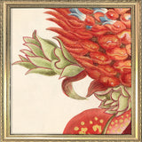 Red Pineapple Close Up. Mini Print