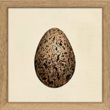 Brown Dotted Egg. Mini Print