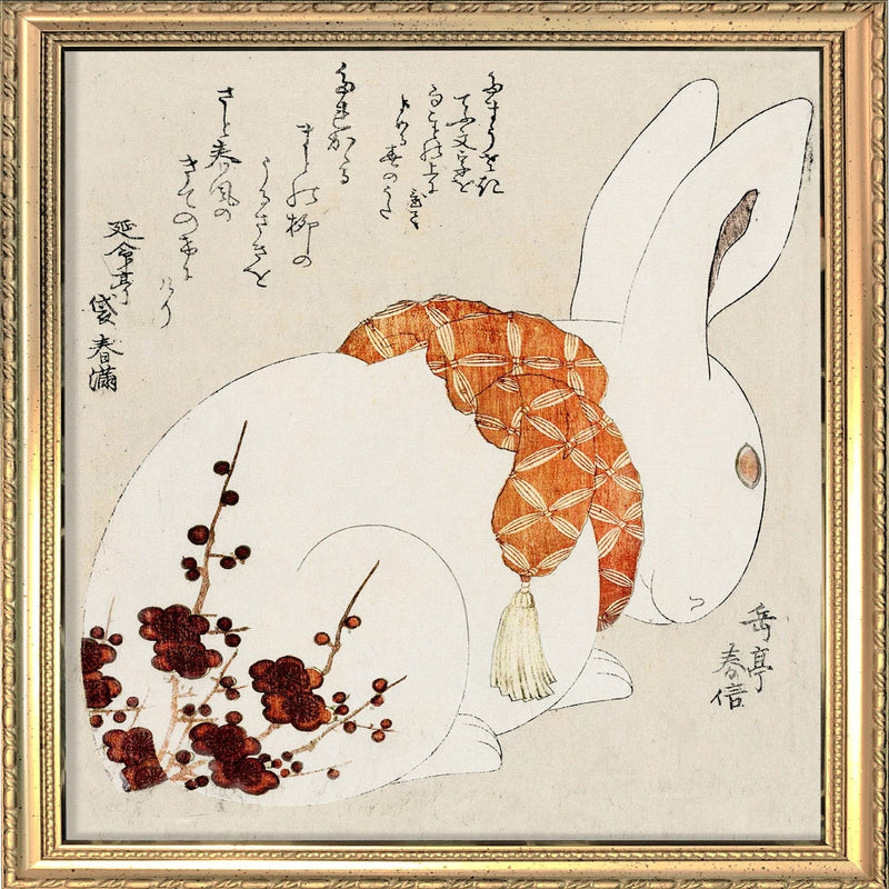 White Rabbit. Mini Print