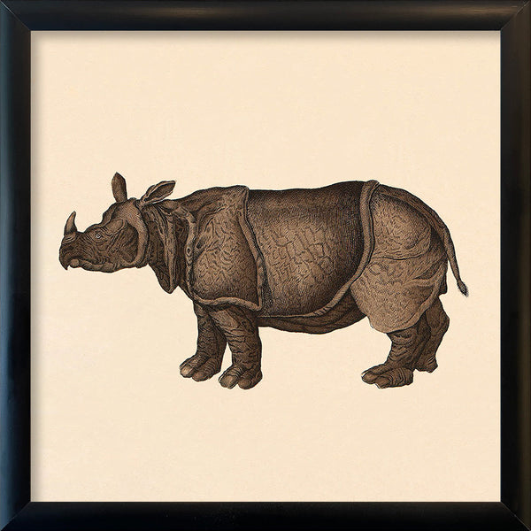 Rhino. Mini Print