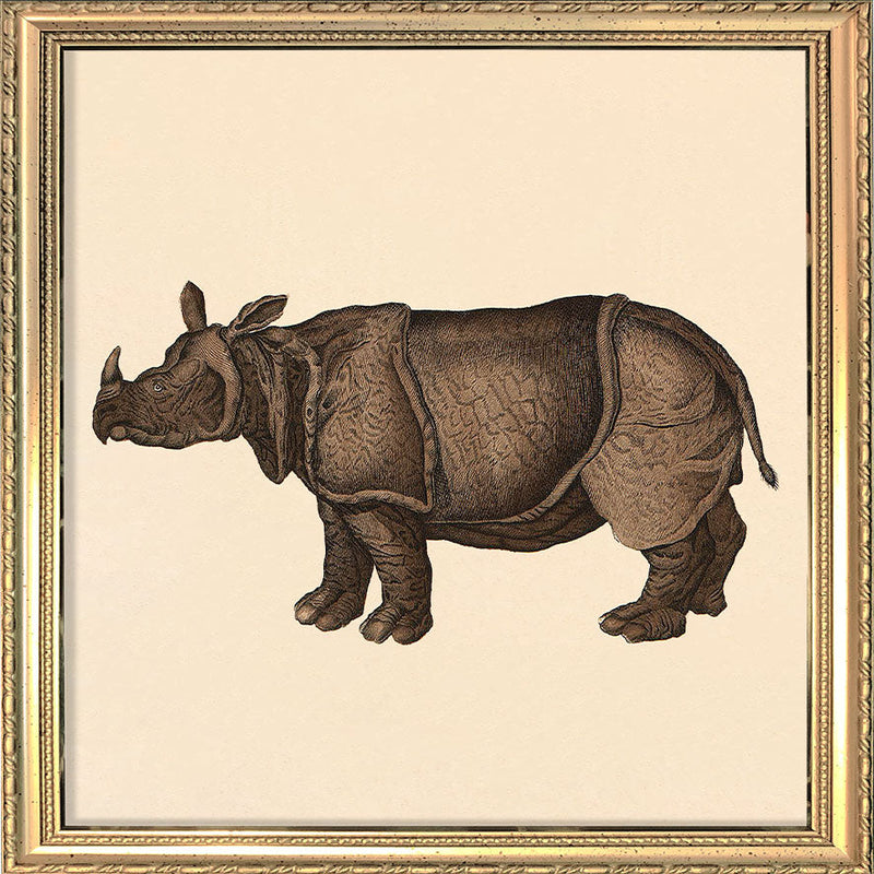 Rhino. Mini Print