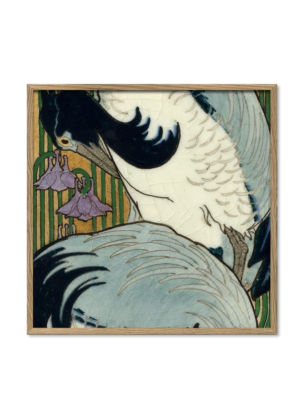 Tile with Heron II.