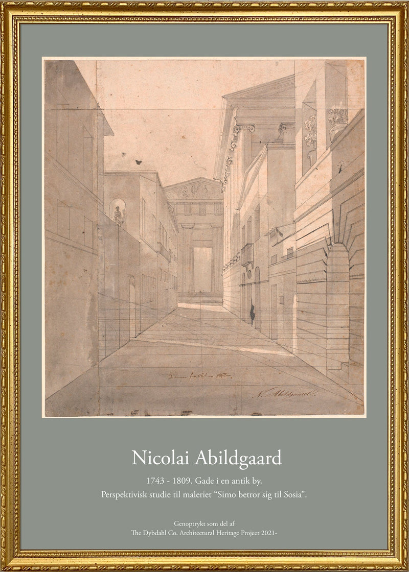 Nicolai Abildgaard - Gade i en antik by