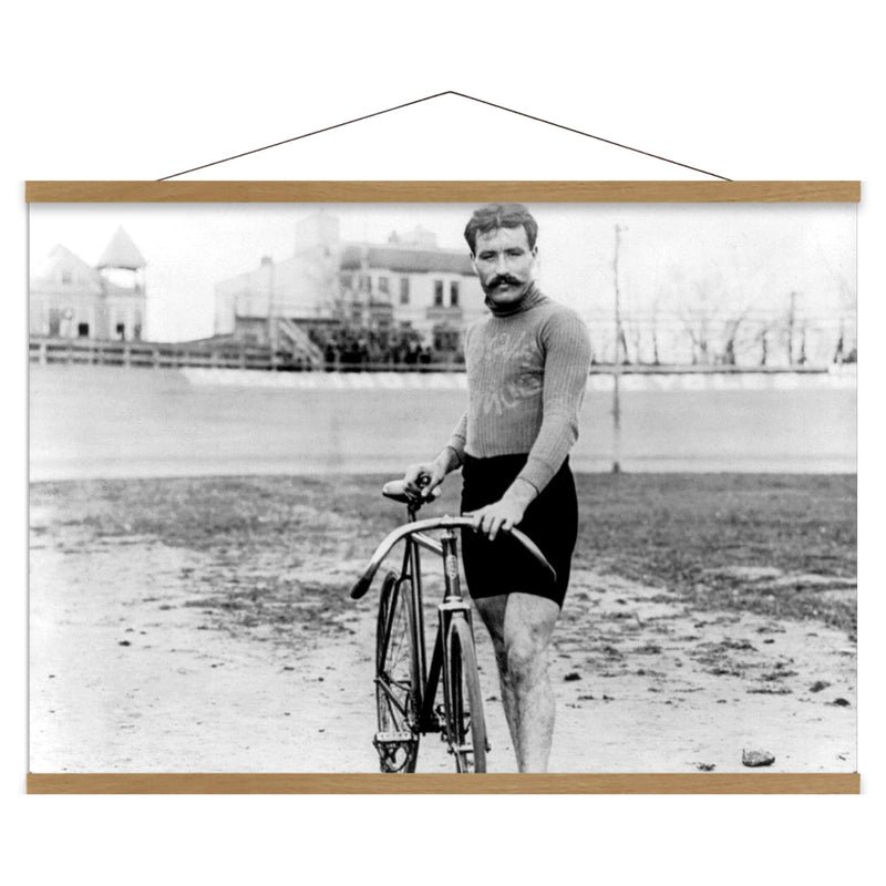 Man and bicycle II
