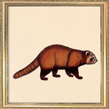 Red Bear. Mini Print