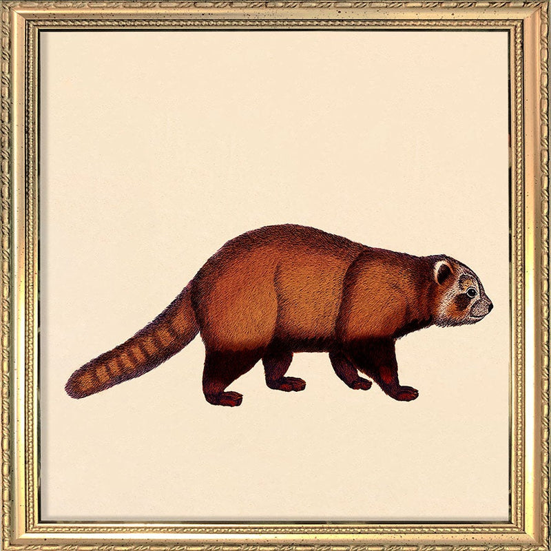 Red Bear. Mini Print