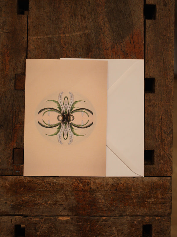 Botanical Reflection Greeting Card #8808